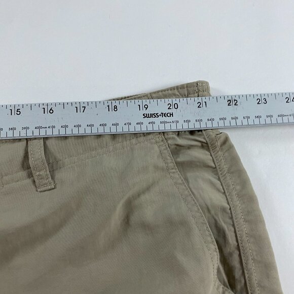AFTCO Shorts Mens 42 Hybrid Fishing Swim Trunks Hiking Outdoors Khaki Drawstring - Picture 9 of 13